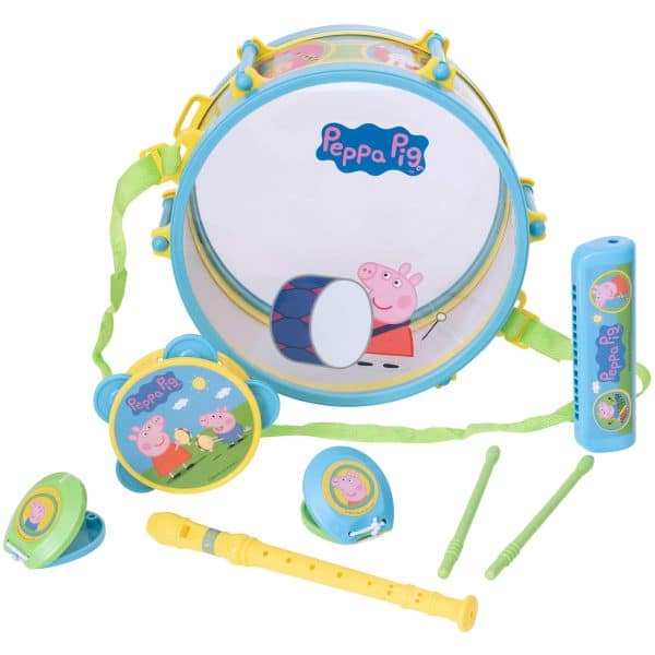 Peppa Pig Toy Drum Set