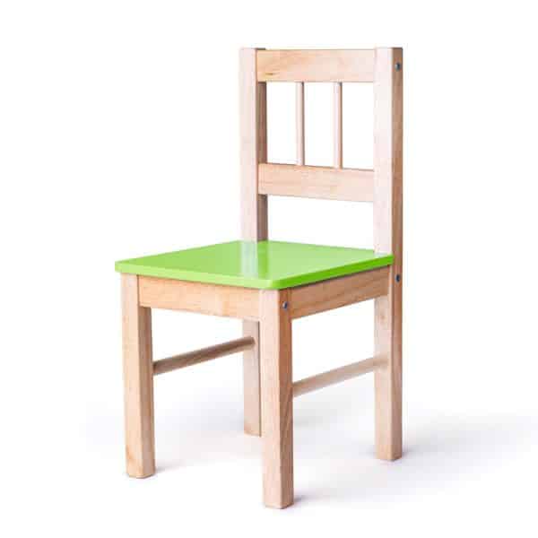 Wooden Green Chair