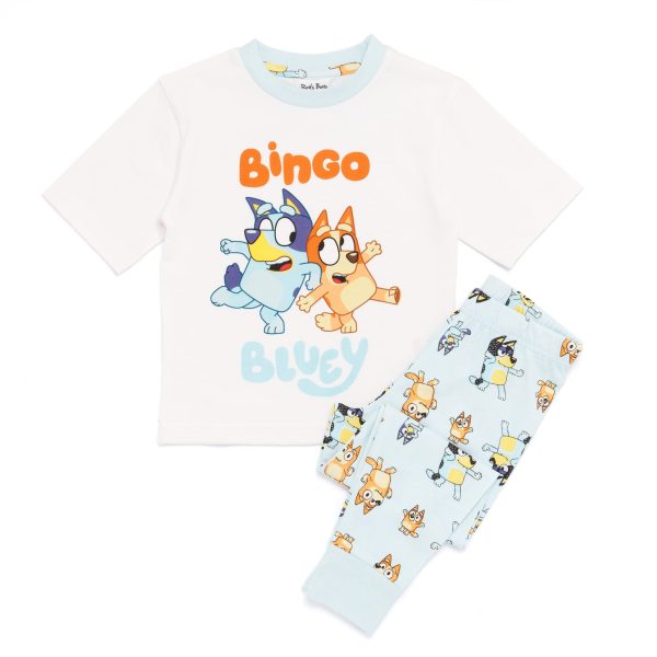 Bluey Unisex Childrens Pyjamas | Unisex Nightwear | Boys Girls PJs