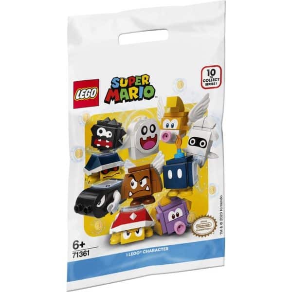 LEGO 71361 Super Mario Character Pack Series 1, Collectible Toy, 1 Unit (Style Picked at Random)