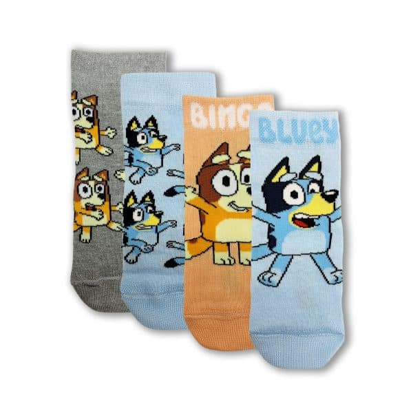 Bluey Socks | Pack of 4 | Unisex Children's Socks