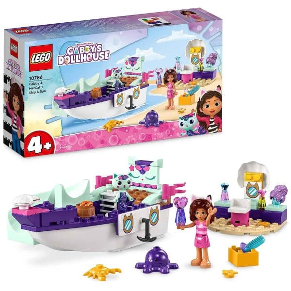 LEGO Gabby's Dollhouse Gabby & MerCat's Ship & Spa Set 10786