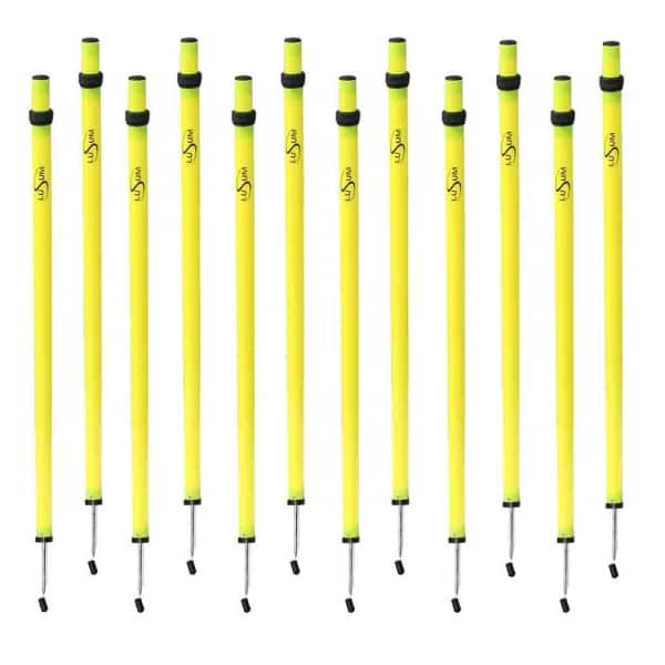 Lusum Telescopic Boundary Pole Set