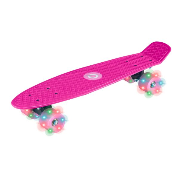 EVO 22" Light Up Penny Board - Pink