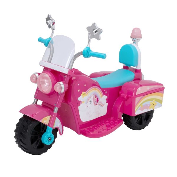 Evo 6V Kids Electric Ride On | Pink Unicorn Trike