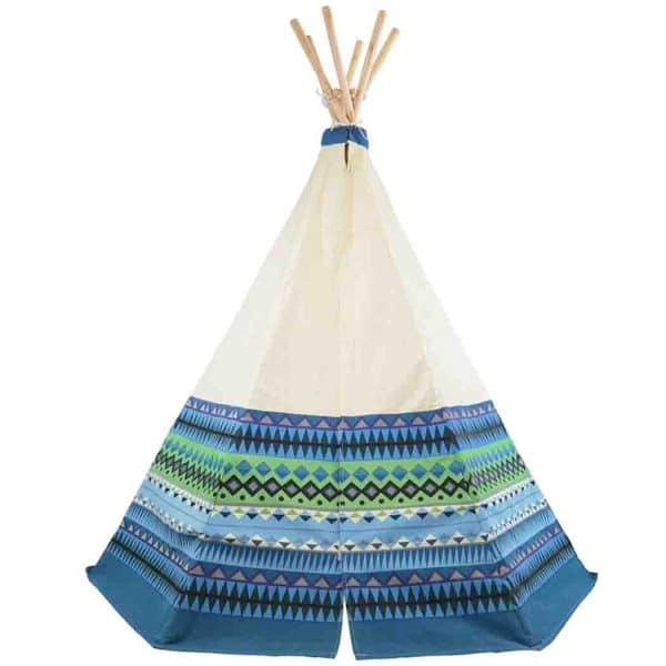 Aztec Teepee Wigwam Play Tent / With floor mat